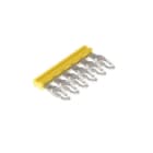 WEIDMÜLLER - Querverbinder, gesteckt, Pole:6, Raster 3.5mm, Isoliert, 17.5A, gelb