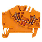 WEIDMÜLLER - Durchgangs-Reihenklemme, Zugfederanschluss, 2.5mm², 800V, 24A, orange
