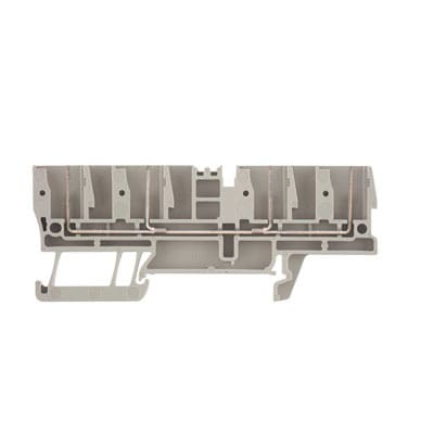 WEIDMÜLLER - Durchgangs-Reihenklemme, Steckanschluss, 2.5mm², 500V, 24A, dunkelbeige