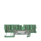WEIDMÜLLER - Schutzleiter-Reihenklemme, Zugfederanschluss, 2.5mm², 500V, grün/gelb