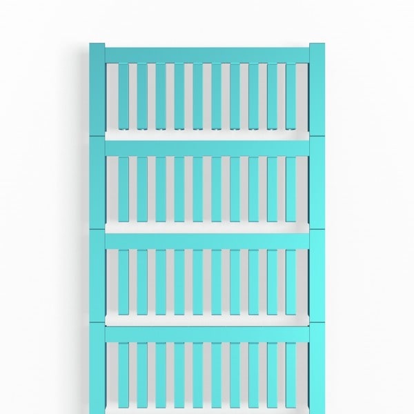 WEIDMÜLLER - Leitermarkierer SlimFix, 1.2-1.6mm, 21x3.2mm, PA 66, blau