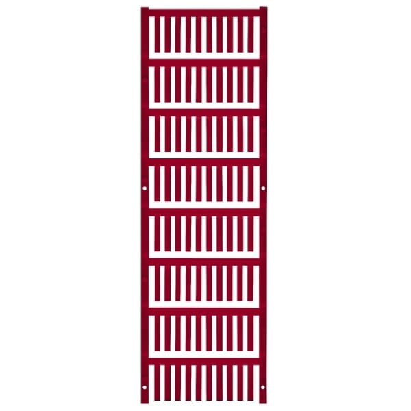 WEIDMÜLLER - Leitermarkierer SlimFix, 2.2-2.9mm, 21x3.6mm, PA 66, rot