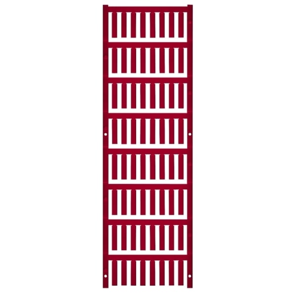 WEIDMÜLLER - Leitermarkierer SlimFix, 3-3.7mm, 21x4.6mm, PA 66, rot