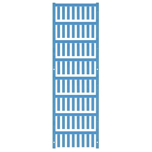 WEIDMÜLLER - Leitermarkierer SlimFix, 3-3.7mm, 21x4.6mm, PA 66, blau