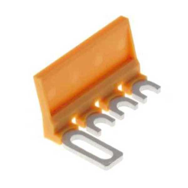 WEIDMÜLLER - Querverbinder, gesteckt, Pole:4, Raster 7.9mm, Isoliert, orange