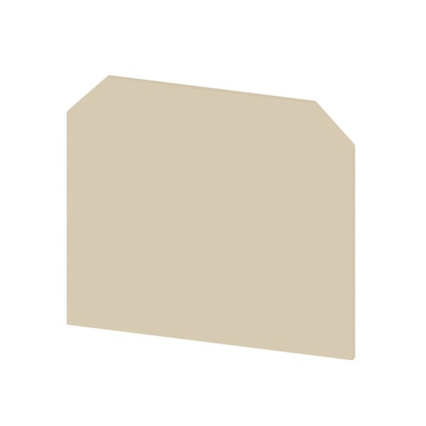 WEIDMÜLLER - Trennwand (Klemmen), Zwischenplatte, 58x51.5mm, beige