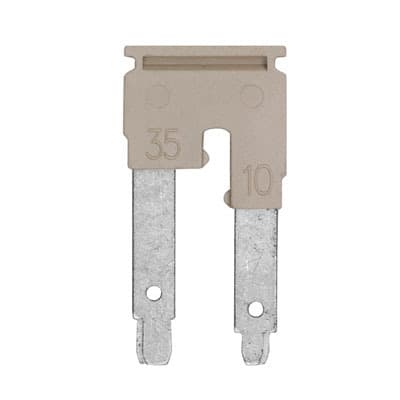 WEIDMÜLLER - Querverbinder, gesteckt, Pole:0, Raster 16mm, Isol., 125A, gelb