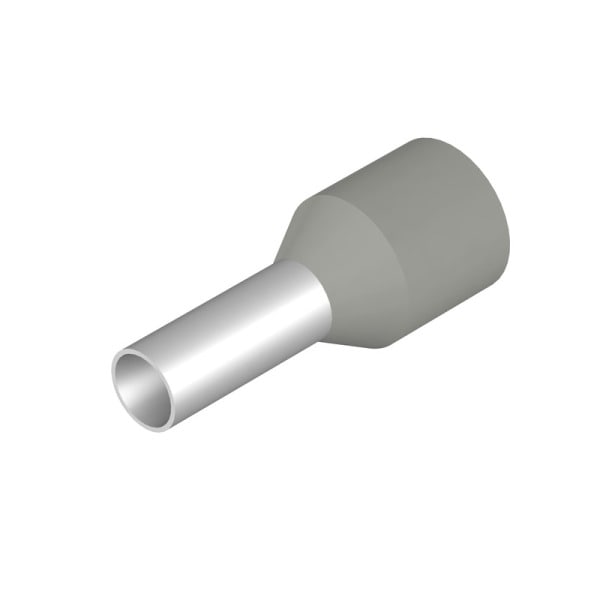 WEIDMÜLLER - Aderendhülse, isoliert, 2.5mm², Abisolierlänge: 8mm, grau