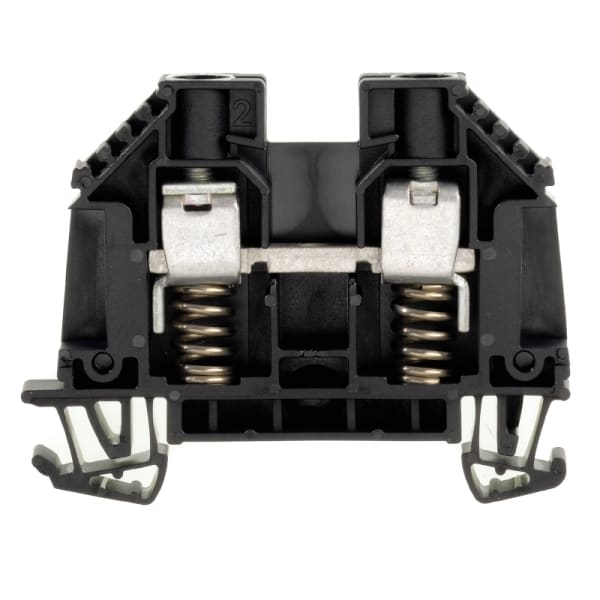 WEIDMÜLLER - Durchgangs-Reihenklemme, Schraubanschl, 10mm², 630V, 57A, schwarz