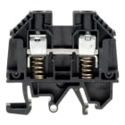 WEIDMÜLLER - Durchgangs-Reihenklemme, Schraubanschl, 10mm², 630V, 57A, schwarz