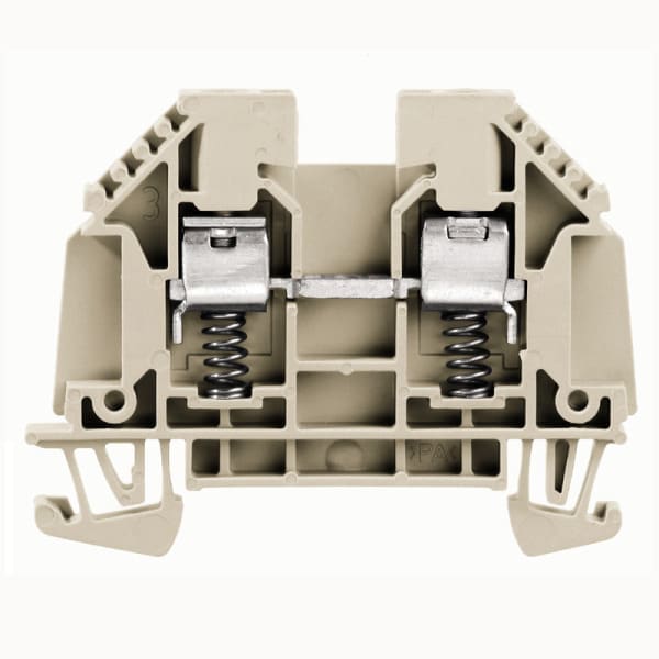 WEIDMÜLLER - Durchgangs-Reihenklemme, Schraubanschl, 6mm², 630V, 41A