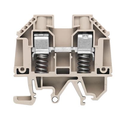 WEIDMÜLLER - Durchgangs-Reihenklemme, Schraubanschl, 10mm², 630V, 57A