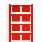 WEIDMÜLLER - Gerätemarkierung, selbstklebend, 27mm, PA 66, rot
