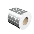 WEIDMÜLLER - Gerätemarkierung, selbstklebend, halogenfrei, 26.5mm, Polyester, silber