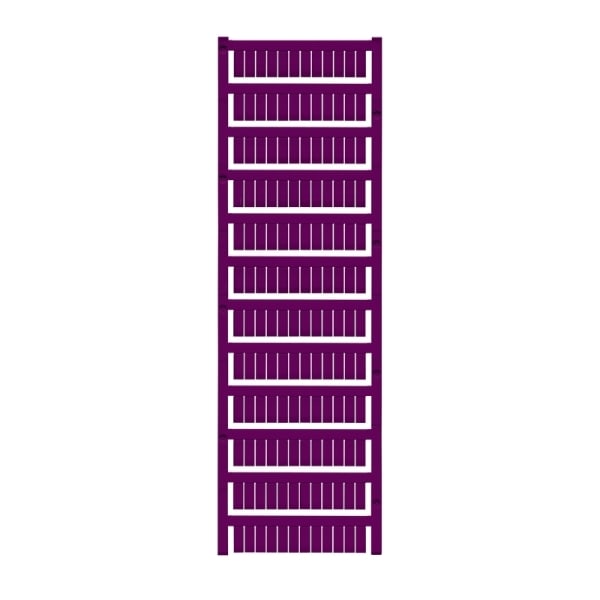 WEIDMÜLLER - Klemmenmarkierung, Raster 6mm, violett