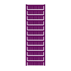 WEIDMÜLLER - Klemmenmarkierung, Raster 6mm, violett