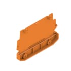 WEIDMÜLLER - Abschlussplatte, RS 100 orange, Abschlussplatte, Breite: 21.5mm