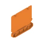 WEIDMÜLLER - Abschlussplatte, RS 100 orange, Abschlussplatte, Breite: 21.5mm