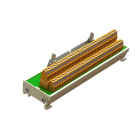WEIDMÜLLER - Übergabemodul, Steckverbinder nach IEC60603-13/DIN41651, 60 Pole