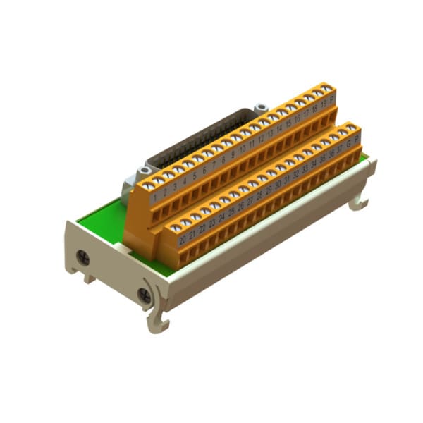 WEIDMÜLLER - Übergabemodul, SUB-D-Stecker gemäß IEC 60807-2 / DIN 41652, 37-poliger Stecker