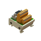 WEIDMÜLLER - Übergabemodul, SUB-D-Stecker gemäß IEC 60807-2 / DIN 41652, 9-polige Buchse