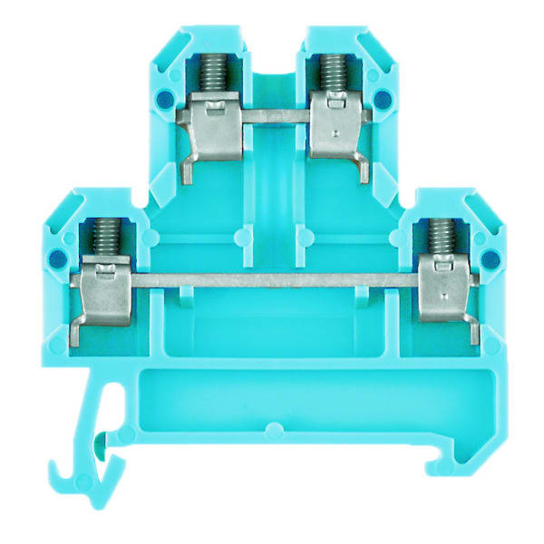 WEIDMÜLLER - Mehrstock-Reihenklemme, Schraubanschl, 4mm², 500V, 32A, blau