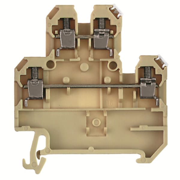 WEIDMÜLLER - Thermocouple-Reihenklemme, Schraubanschl, 4, beige/gelb