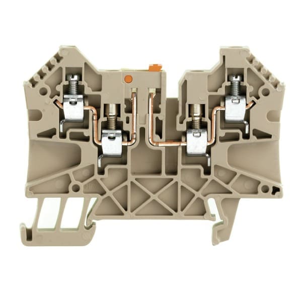 WEIDMÜLLER - Prüftrenn-Reihenklemme WTR, Schraub, 4mm², 500V, 27A, dbg
