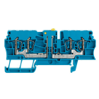 WEIDMÜLLER - Prüftrenn-Reihenklemme ZTR, Zugfeder, 2.5mm², 400V, 16A, blau