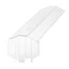 WEIDMÜLLER - Klemmenabdeckung, transparent, H:70mm, B:4mm, T:49.5mm