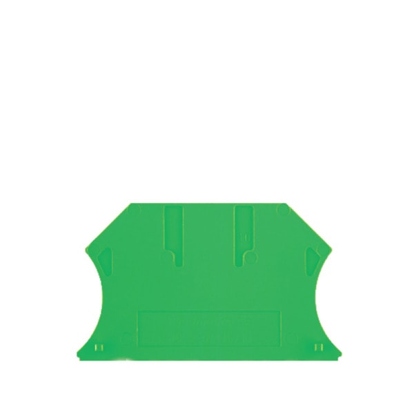 WEIDMÜLLER - Abschlussplatte (Klemmen), 56x1.5mm, grün