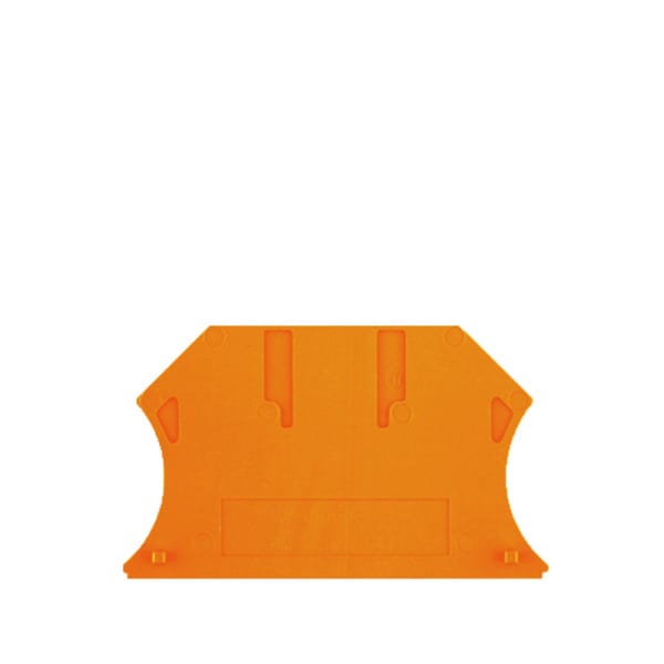 WEIDMÜLLER - Abschlussplatte (Klemmen), 56x1.5mm, orange