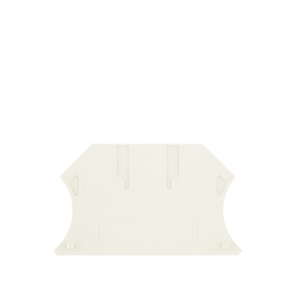 WEIDMÜLLER - Abschlussplatte (Klemmen), 56x1.5mm, weiß