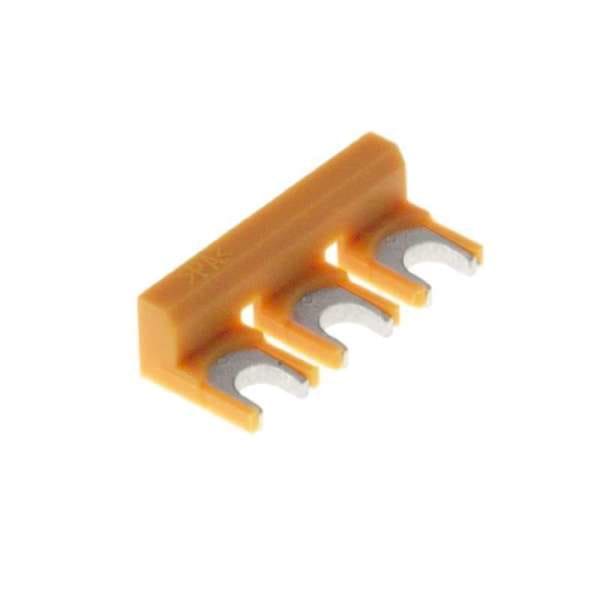 WEIDMÜLLER - Querverbinder, gesteckt, Pole:3, Raster 8mm, Isoliert, orange