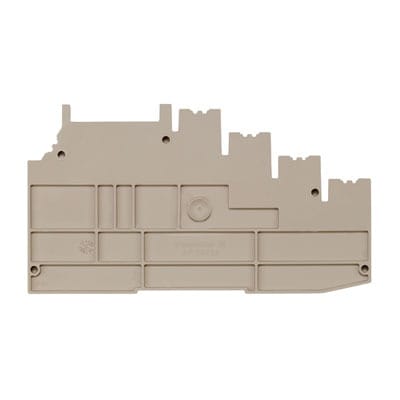 WEIDMÜLLER - Abschlussplatte, Abschluss- und Zwischenplatte, 114.52 mm x 5.1 mm