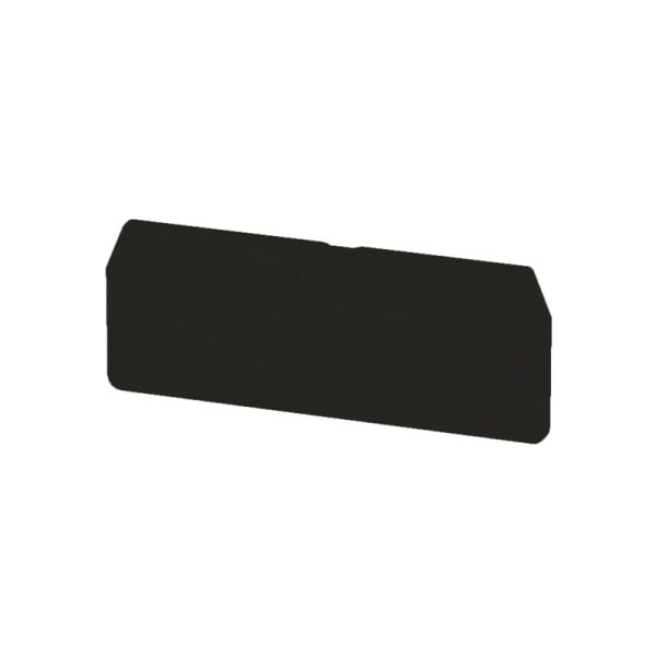 WEIDMÜLLER - Trennwand (Klemmen), Abschluss- und Zwischenplatte, 79.4x30.5mm, schwarz