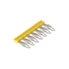 WEIDMÜLLER - Querverbinder, gesteckt, Pole:7, Raster 3.5mm, Isoliert, 17.5A, gelb
