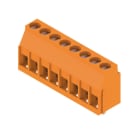 WEIDMÜLLER - Leiterplattenklemme, 5.00mm, Polzahl:8, Abgang: 90°, Zugbügelanschluss