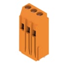 WEIDMÜLLER - Leiterplattenklemme, 5.08mm, Polzahl:3, Abgang: 90°, Zugbügelanschluss
