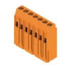 WEIDMÜLLER - Leiterplattenklemme, 5.08mm, Polzahl:7, Abgang: 90°, Zugbügelanschluss