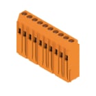 WEIDMÜLLER - Leiterplattenklemme, 5.08mm, Polzahl:10, Abgang: 90°, Zugbügelanschluss