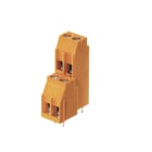 WEIDMÜLLER - Leiterplattenklemme, 5.00mm, Polzahl:20, Abgang: 90°, Zugbügelanschluss