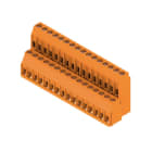WEIDMÜLLER - Leiterplattenklemme, 5.00mm, Polzahl:32, Abgang: 90°, Zugbügelanschluss