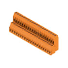 WEIDMÜLLER - Leiterplattenklemme, 5.00mm, Polzahl:40, Abgang: 90°, Zugbügelanschluss