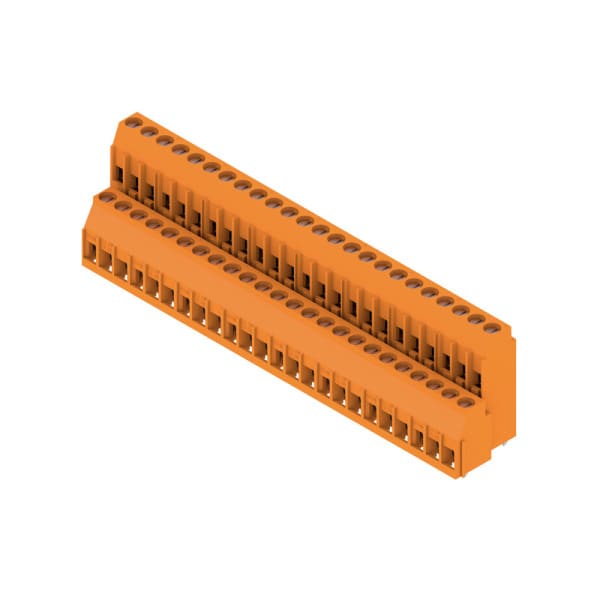 WEIDMÜLLER - Leiterplattenklemme, 5.00mm, Polzahl:48, Abgang: 90°, Zugbügelanschluss