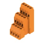 WEIDMÜLLER - Leiterplattenklemme, 5.08mm, Polzahl:12, Abgang: 90°, Zugbügelanschluss
