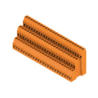 WEIDMÜLLER - Leiterplattenklemme, 5.08mm, Polzahl:72, Abgang: 90°, Zugbügelanschluss