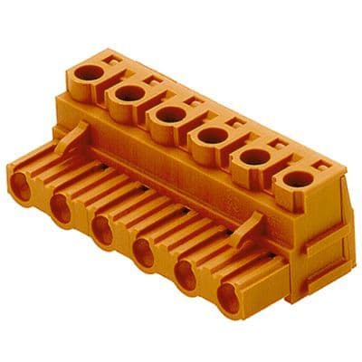 WEIDMÜLLER - Leiterplattensteckverbinder (Leiter), 7.50mm, Polzahl: 4, Zugbügelanschluss