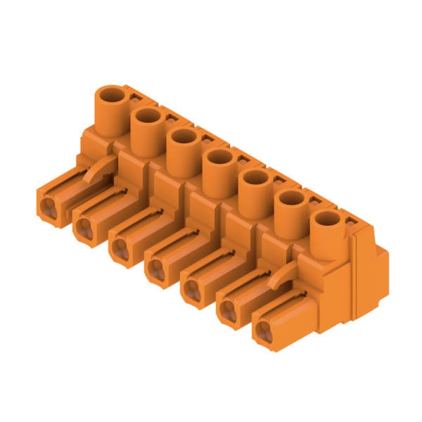 WEIDMÜLLER - Leiterplattensteckverbinder (Leiter), 7.62mm, Polzahl: 7, Zugbügelanschluss