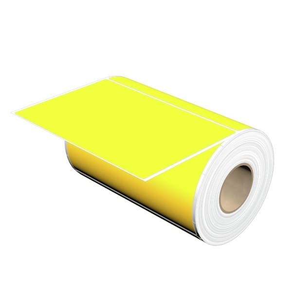 WEIDMÜLLER - Gerätemarkierung, selbstklebend, 101mm, Vinylfilm, gelb